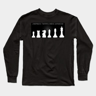 Chess Slogan - Impress with Chess 1 Long Sleeve T-Shirt